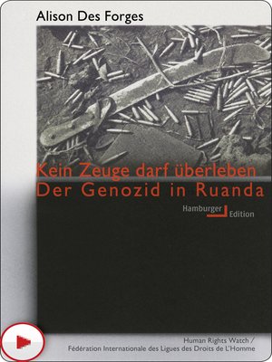 cover image of Kein Zeuge darf überleben